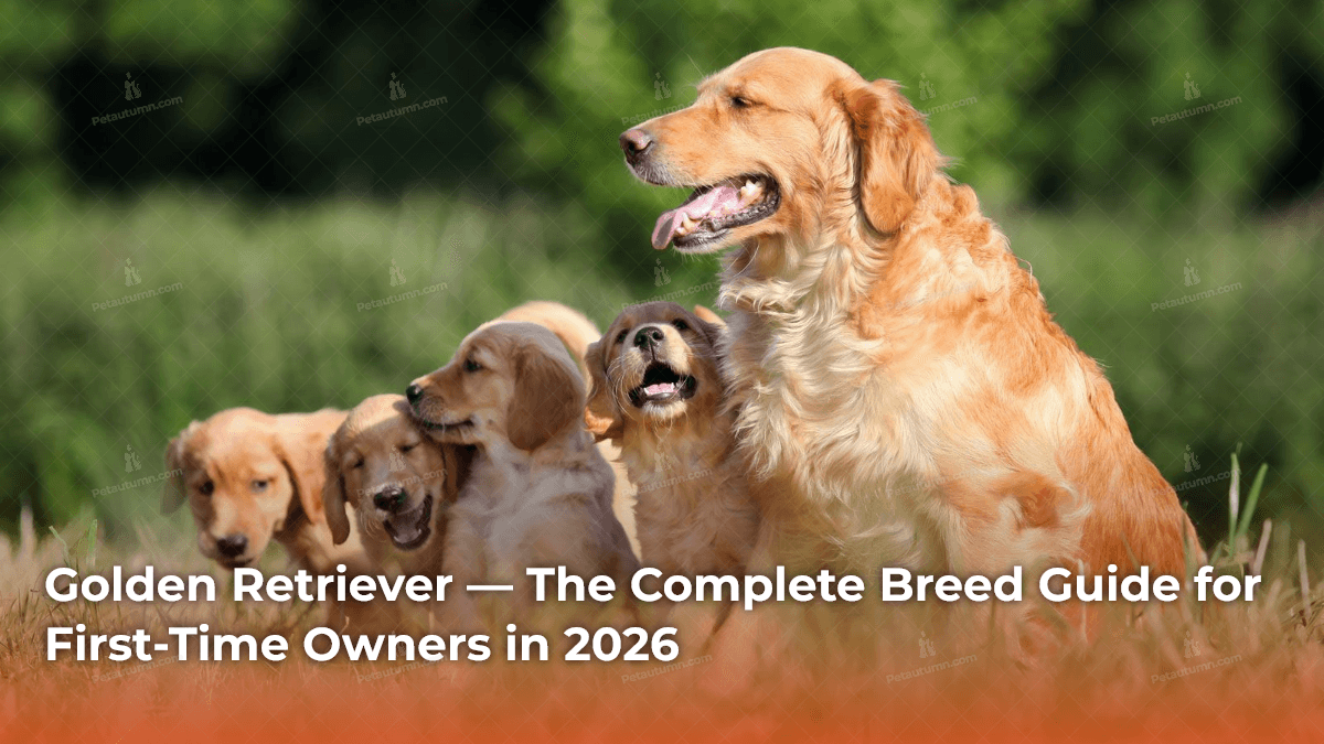 Golden Retriever — The Complete Breed Guide for First-Time Owners in 2026