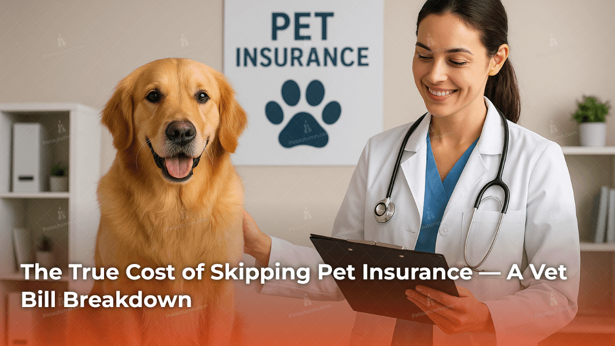 The True Cost of Skipping Pet Insurance — A Vet Bill Breakdown