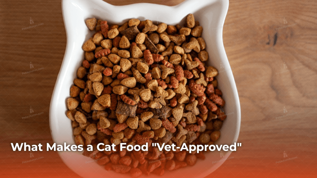What Makes a Cat Food "Vet-Approved"