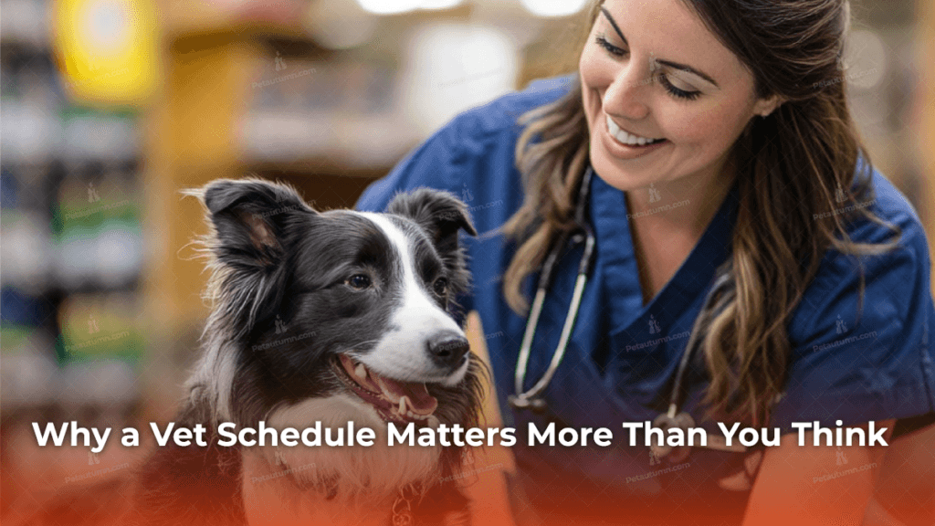 Why a Vet Schedule Matters More Than You Think