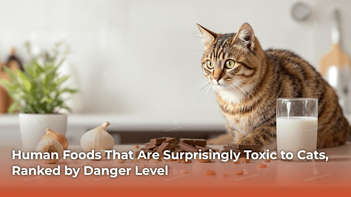 Human Foods That Are Surprisingly Toxic to Cats, Ranked by Danger Level