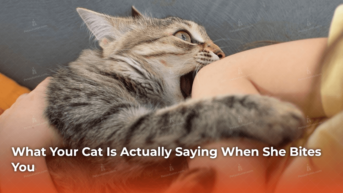 Why Does My Cat Bite Me — Love Bites vs. Aggression