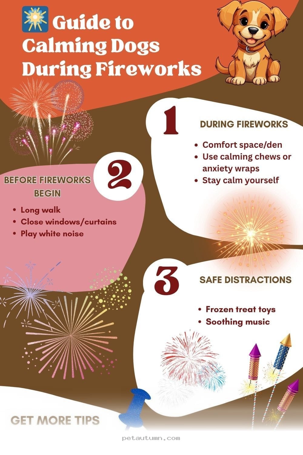 Help Your Dog Stay Calm During the 2026 Fireworks Season With 10 Ideas